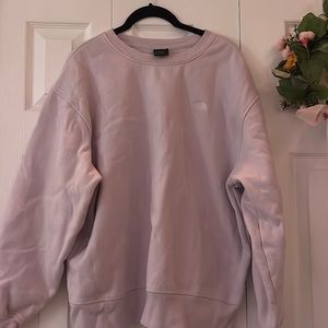 North Face Purple Crewneck